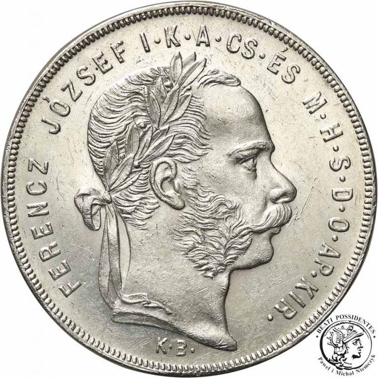 Węgry 1 Forint 1879 Franciszek Józef I st. 1