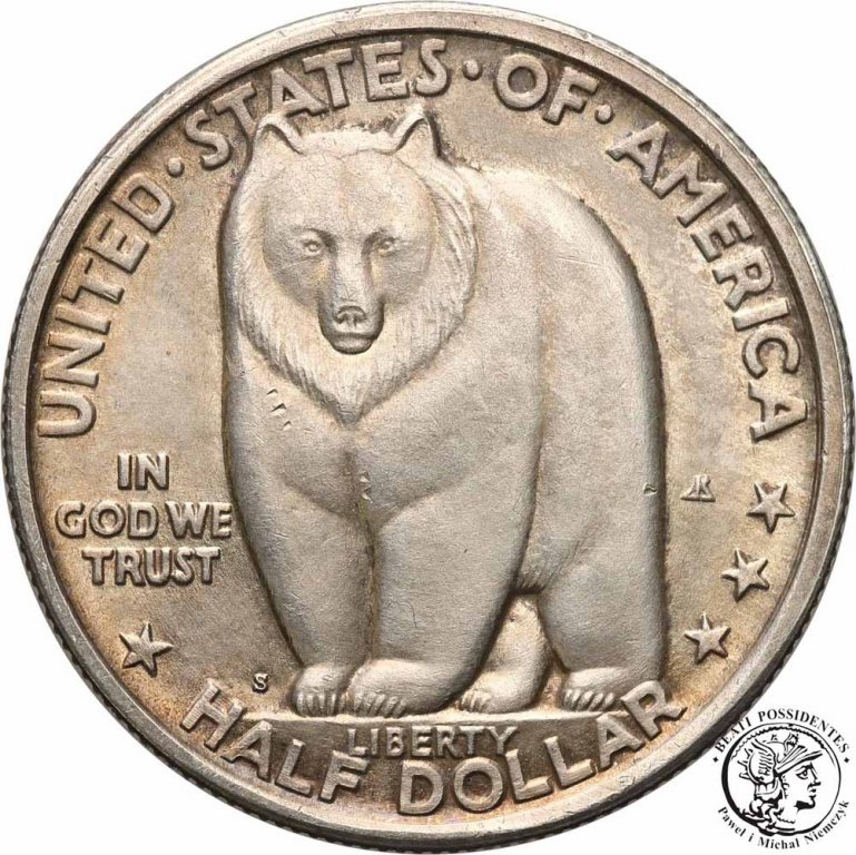 USA 1/2 dolara 1936 San Francisco st. 2