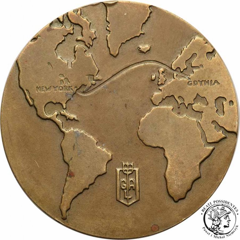 Polska MS Piłsudski medal 1935 st. 2