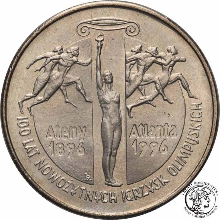 Polska III RP 2 złote 1995 Ateny st. 1