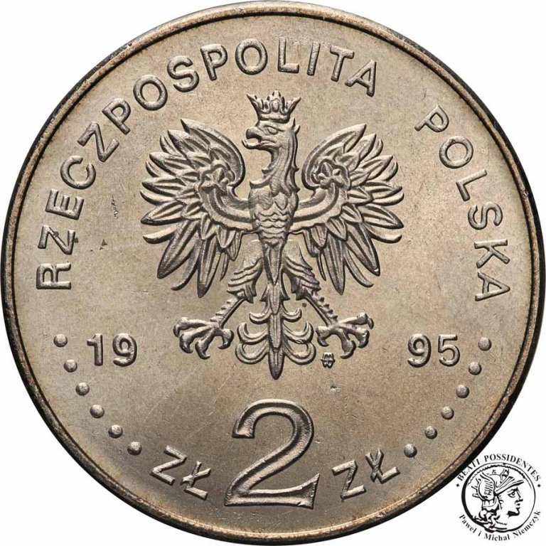 Polska III RP 2 złote 1995 Ateny st. 1