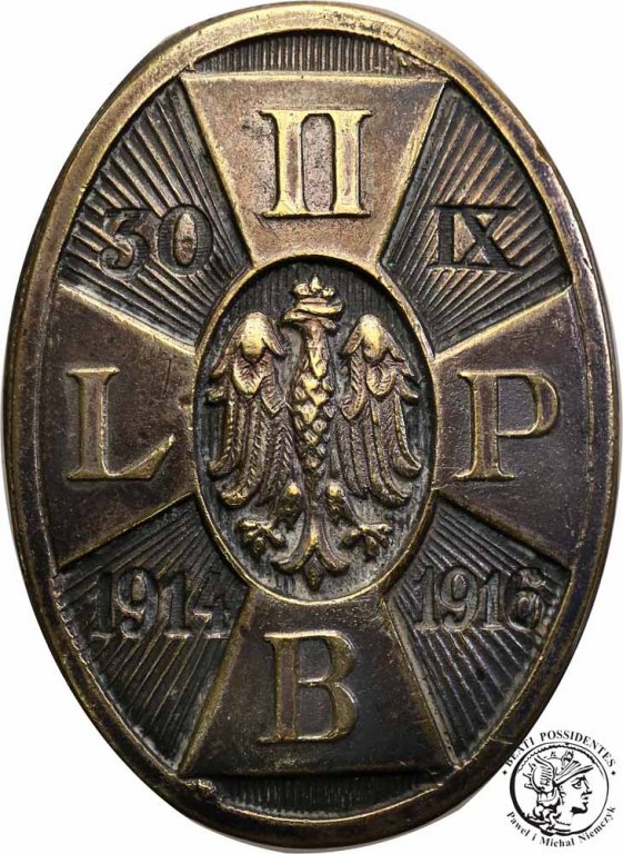 II RP Odznaka II Brygady Legionów 1916