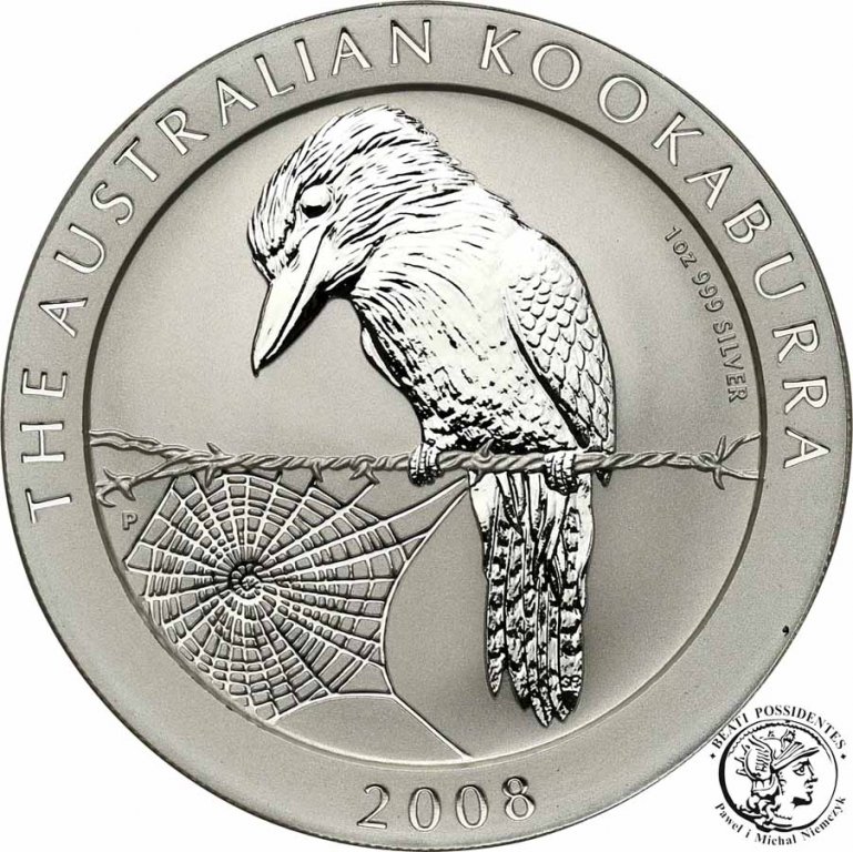 Australia 1 dolar 2008 Kookaburra st. L