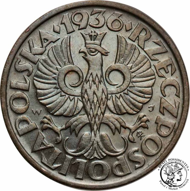 Polska II RP 2 grosze 1936 st. 1-