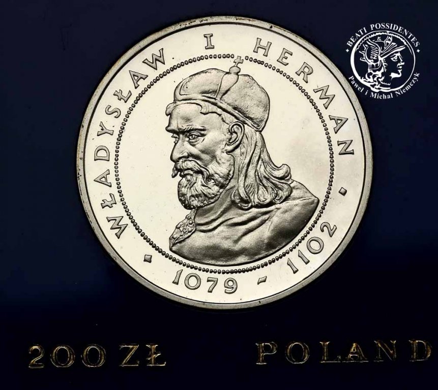 Polska PRL 200 złotych 1981 Władysław Herman st.L-