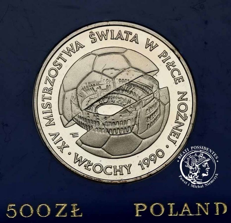 Polska PRL 500 złotych 1988 Włochy st.L