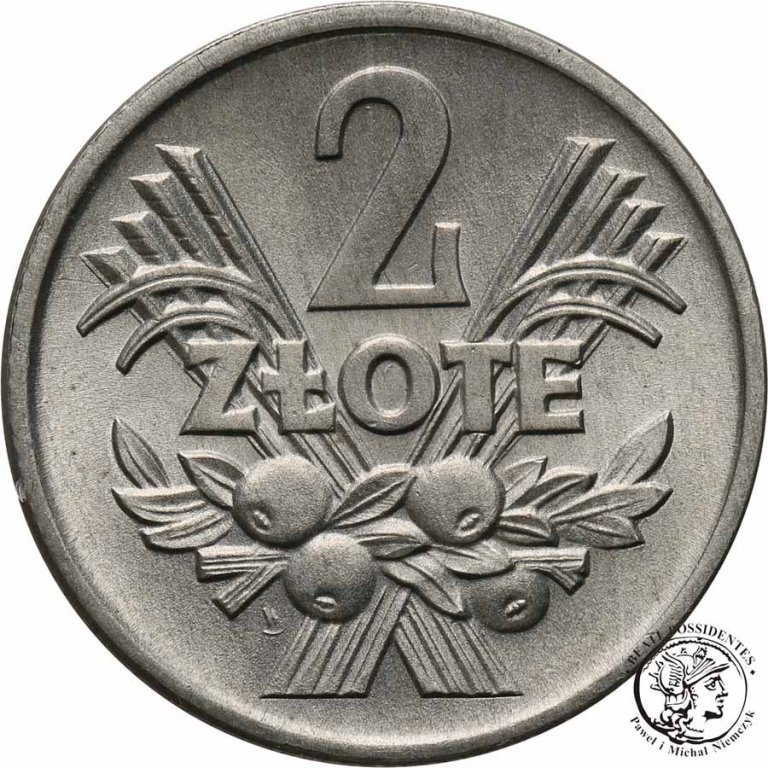 Polska PRL 2 złote 1959 st. 1