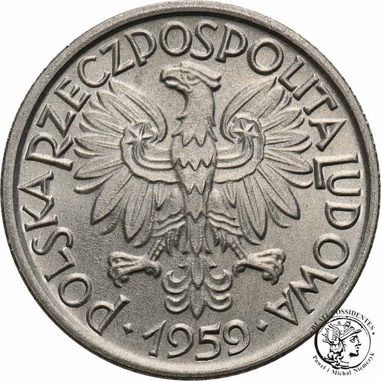 Polska PRL 2 złote 1959 st. 1