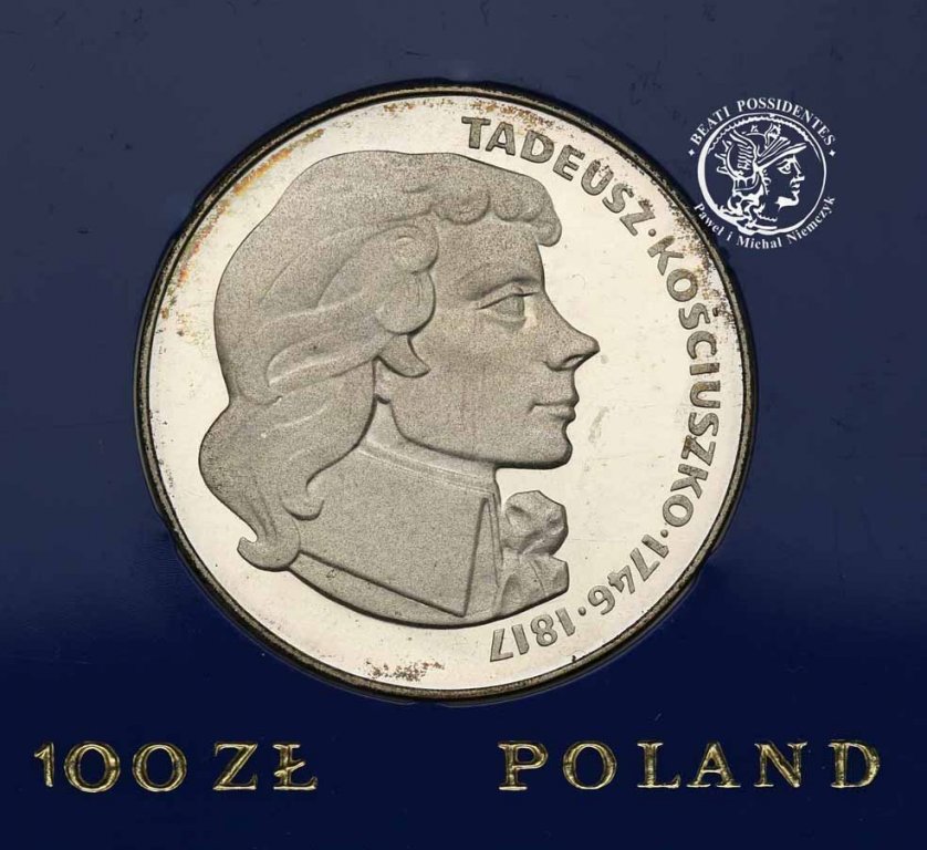 PRL 100 złotych 1976 Kościuszko st.L-