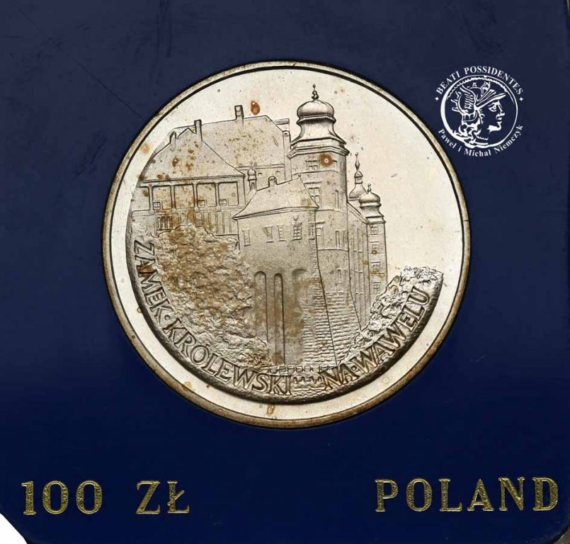 PRL 100 złotych 1977 Wawel st.L