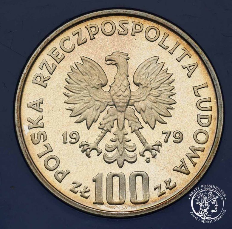 PRL 100 złotych 1979 H. Wieniawski st.L