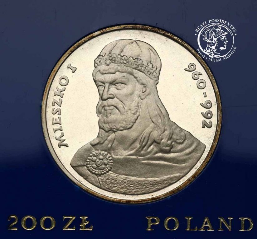 PRL 200 złotych 1979 Mieszko I st.L-