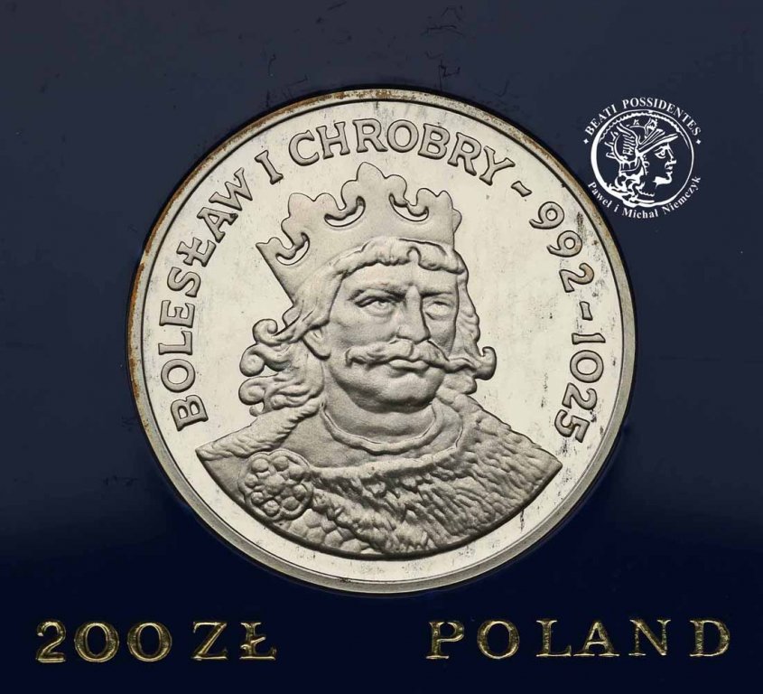 PRL 200 złotych 1980 Bolesław Chrobry st.L-