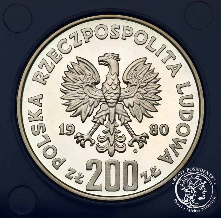 PRL 200 złotych 1980 Odnowiciel st.L-