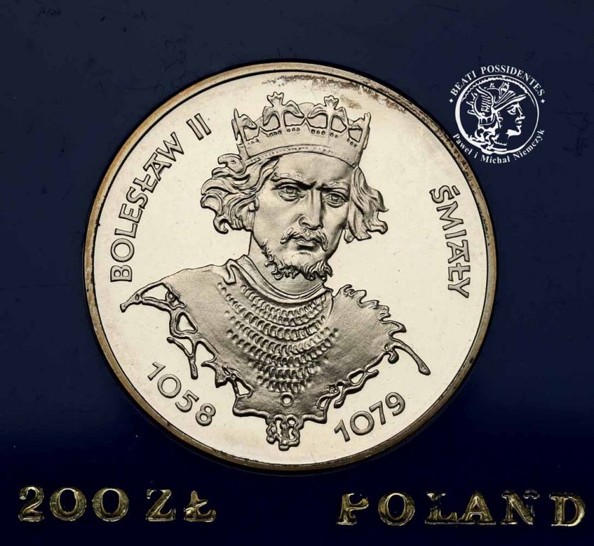 PRL 200 złotych 1981 Bolesław Śmiały st.L