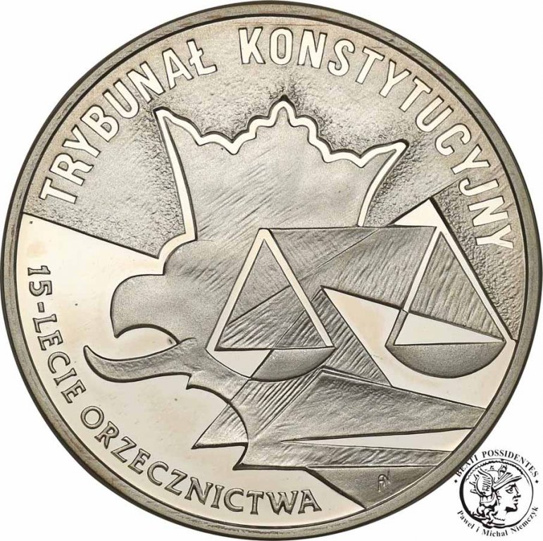 10 złotych 2001 Trybunał Konstytucyjny st.L