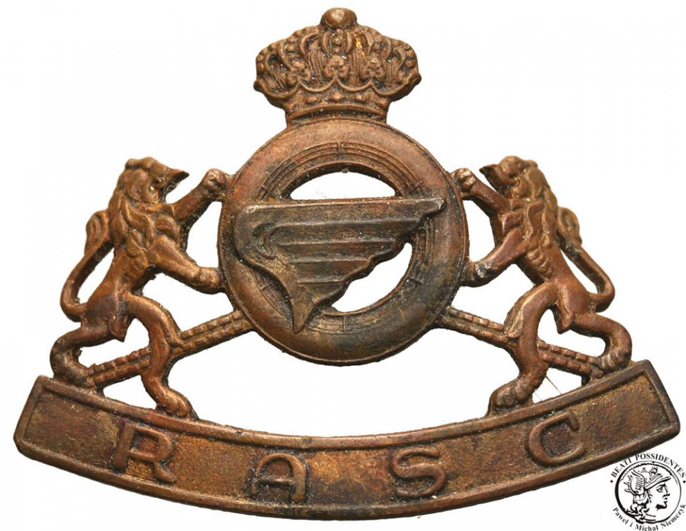 Wielka Brytania Royal Army Service Corps emblemat
