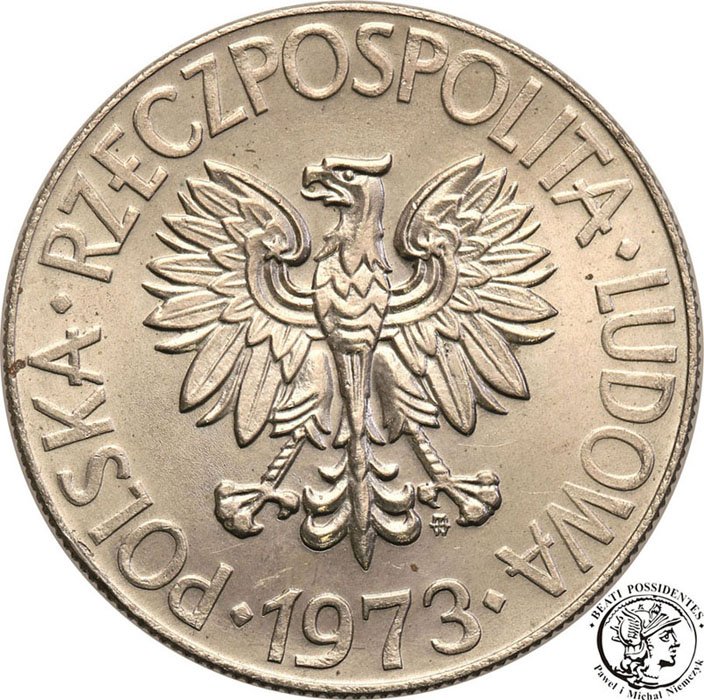 Polska PRL 10 złotych 1973 Kościuszko st.1