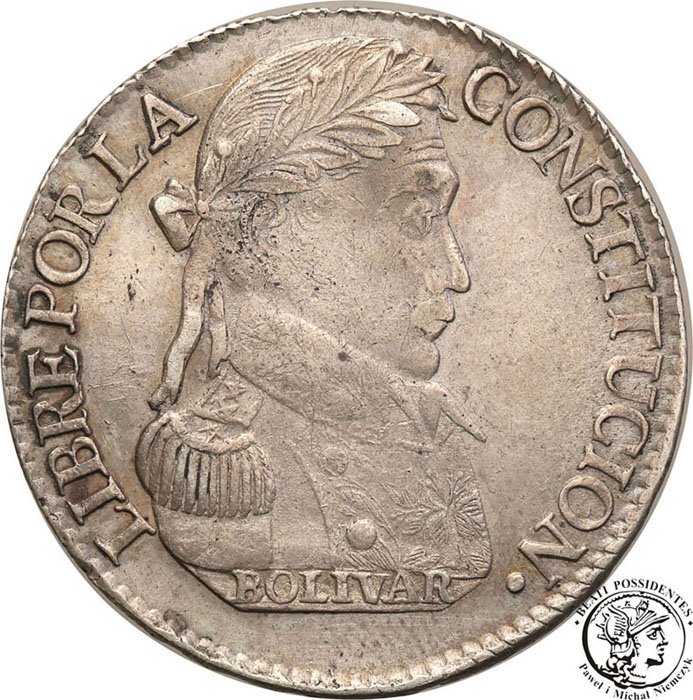 Boliwia 4 soles 1830 st.2