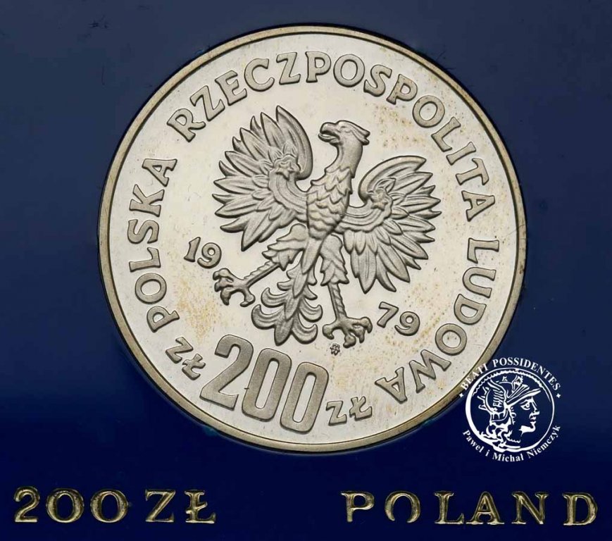 PRL 200 złotych 1979 Mieszko I st.L-