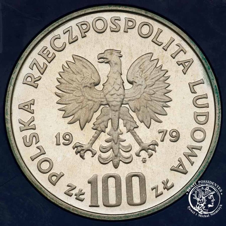 PRL 100 złotych 1979 H. Wieniawski st.L-