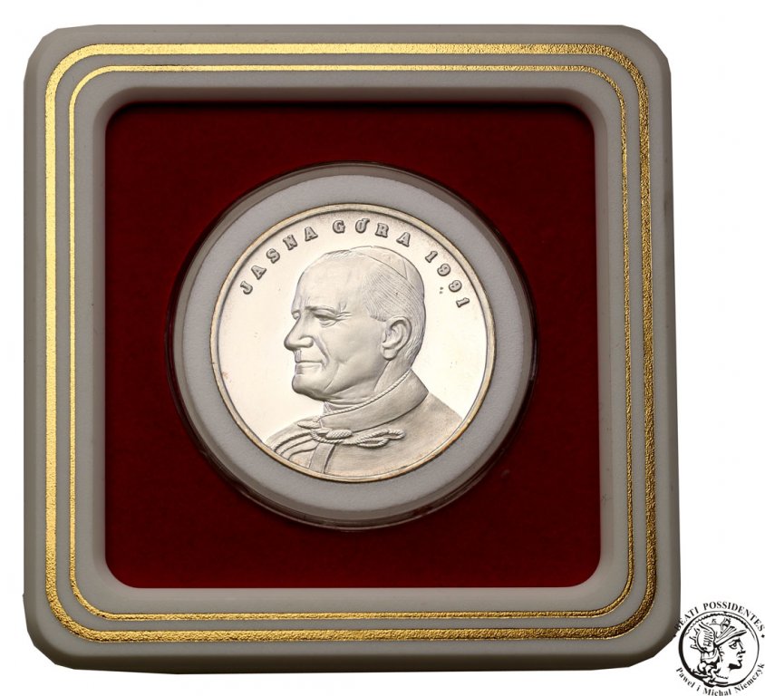 Polska medal SREBRO Jan Paweł II st.L