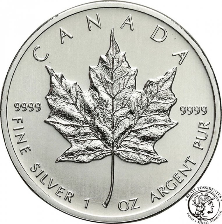 Kanada 5 dolarów 2012 listek st.1