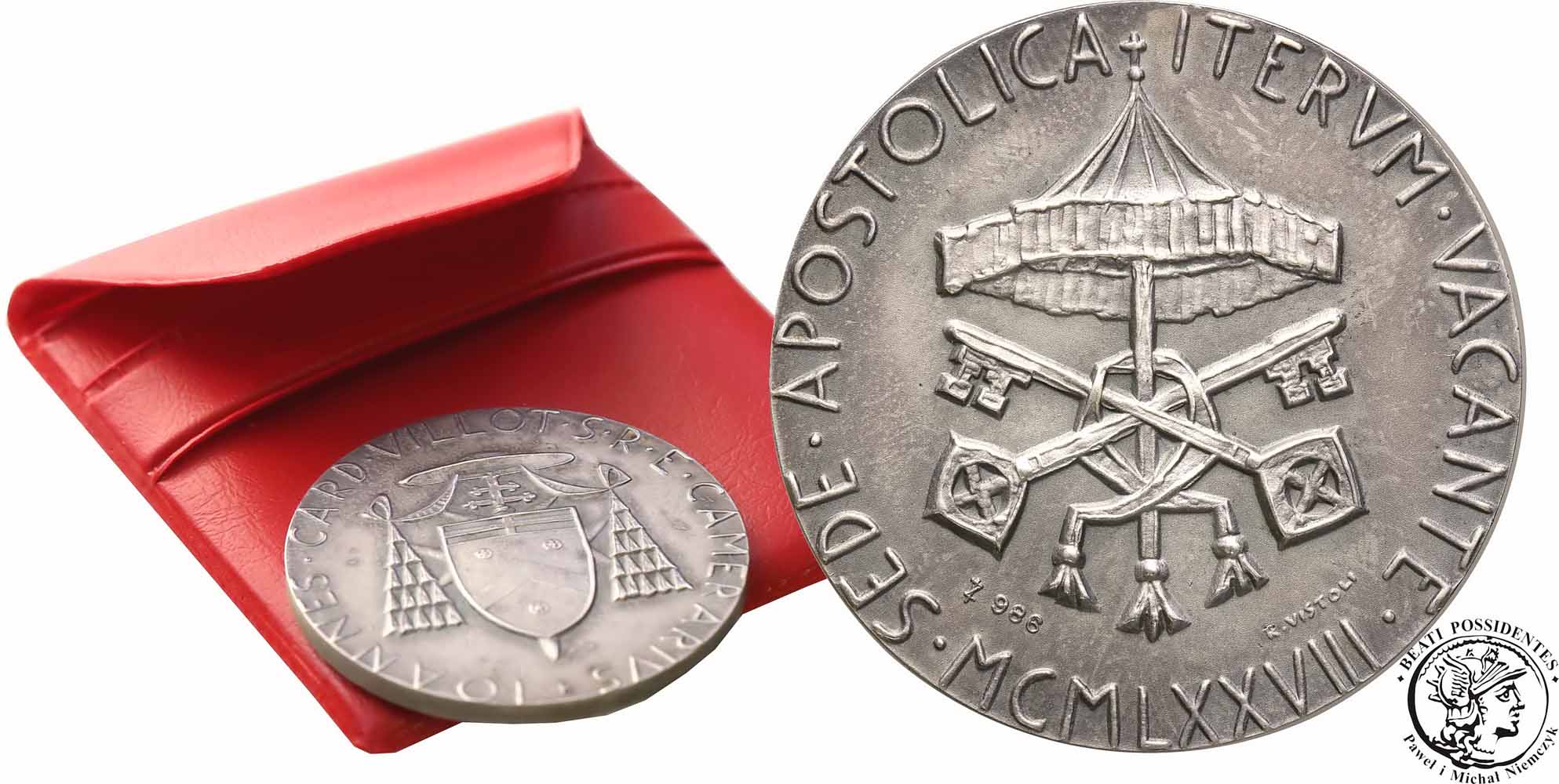 Watykan medal SEDE VACANTE 1978 (sierpień) st. 1