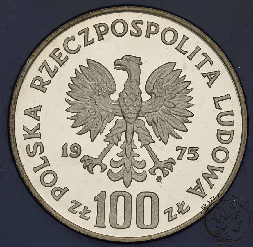 PRL 100 złotych 1975 Paderewski st.L