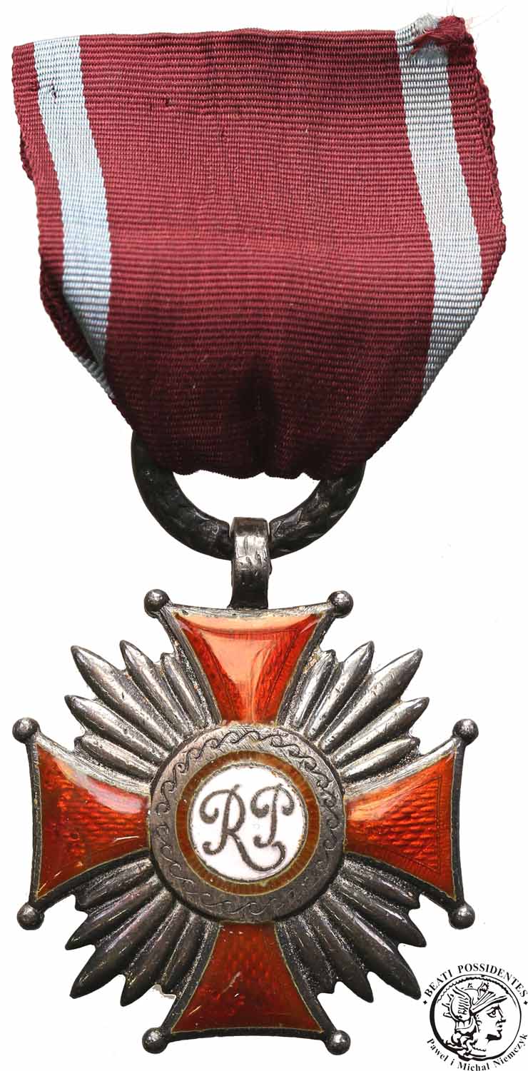 Polska PRL Krzyż Zasługi srebro (Bierut)