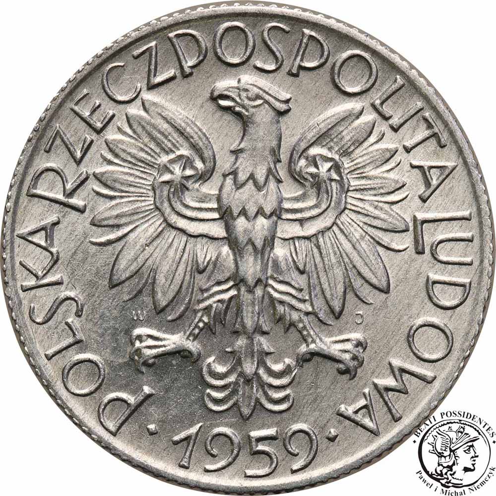 5 złotych 1959 Rybak st.1
