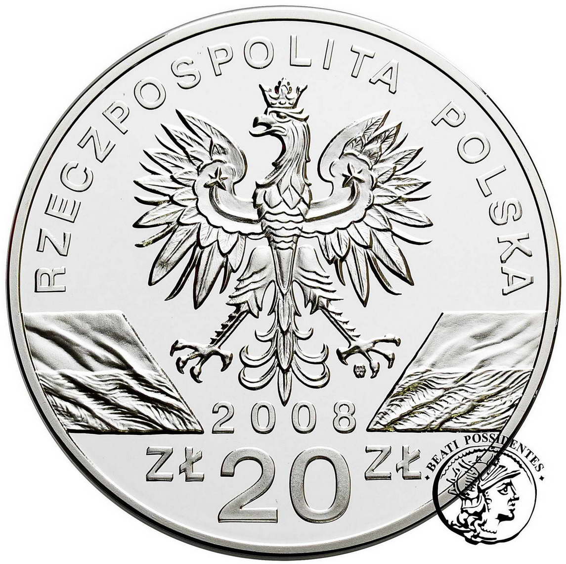 III RP 20 złotych 2008 Sokół Wędrowny st.L
