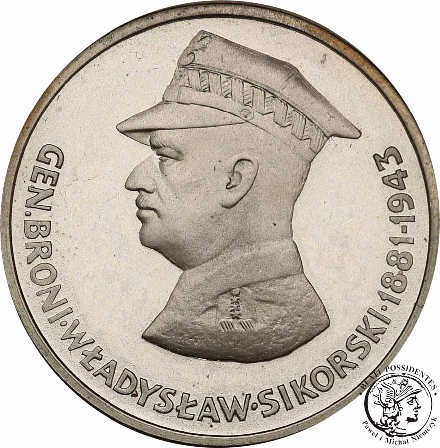 PRL 100 złotych 1981 Sikorski st.L-
