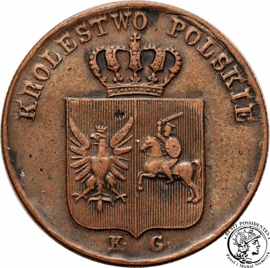 Powstanie Listopadowe trojak 3 grosze 1831 st. 3