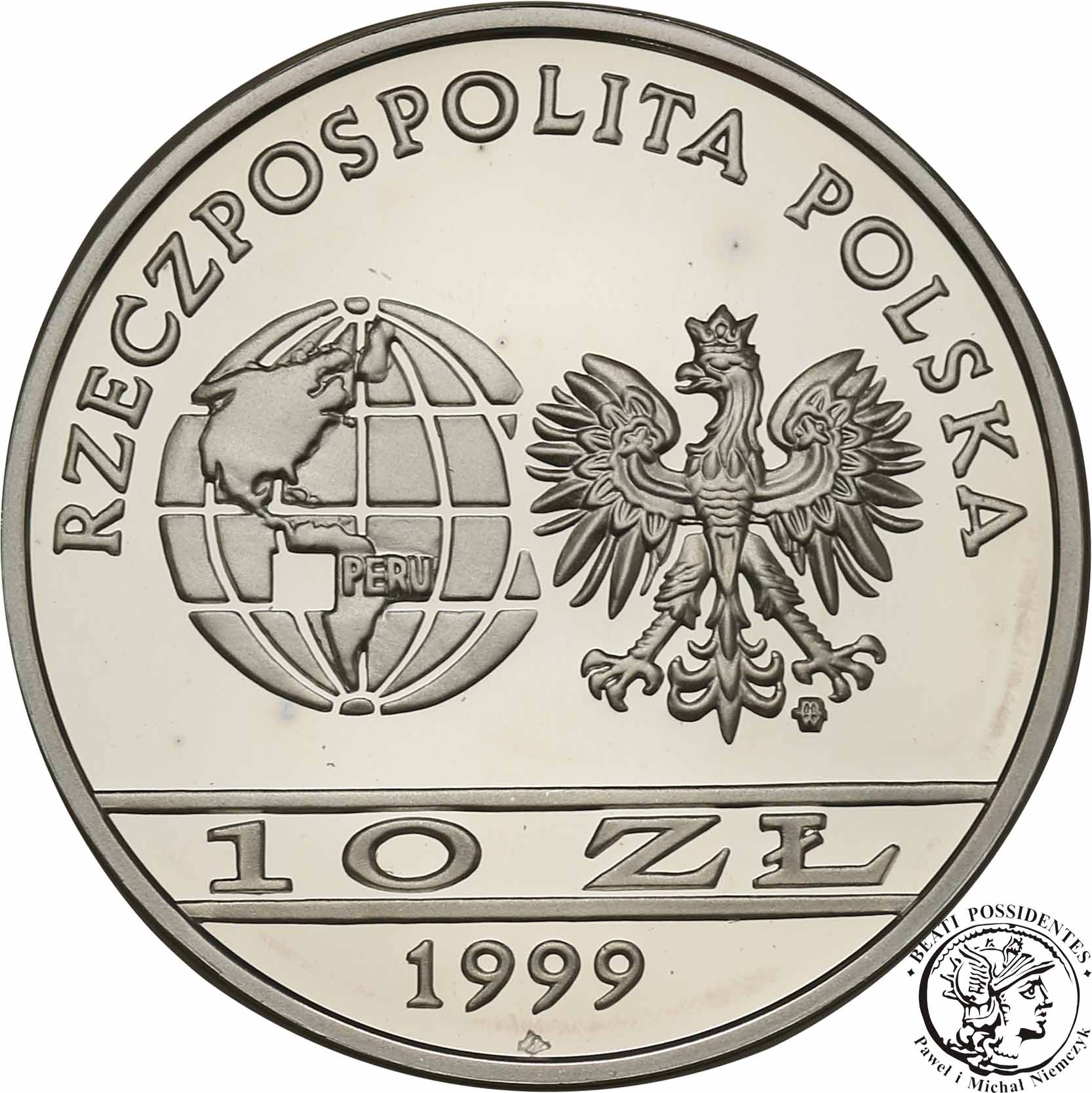 10 złotych 1999 Ernest Malinowski st.L-