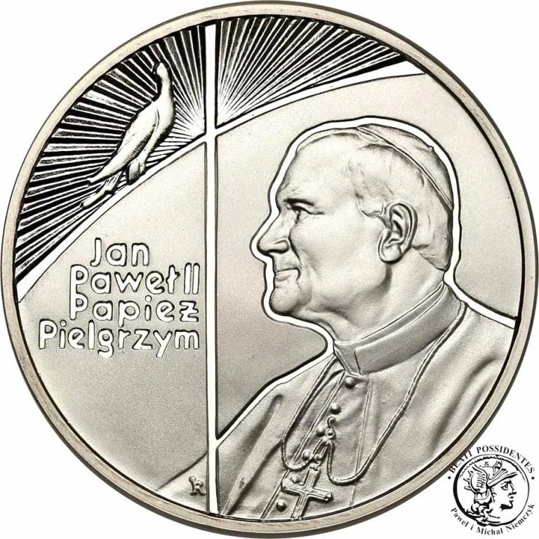10 złotych 1999 Papież Pielgrzym st.L