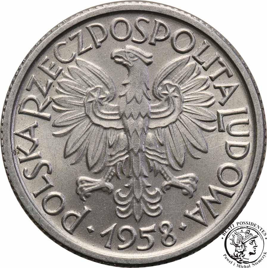 PRL 2 złote 1958 Jagody st. 1