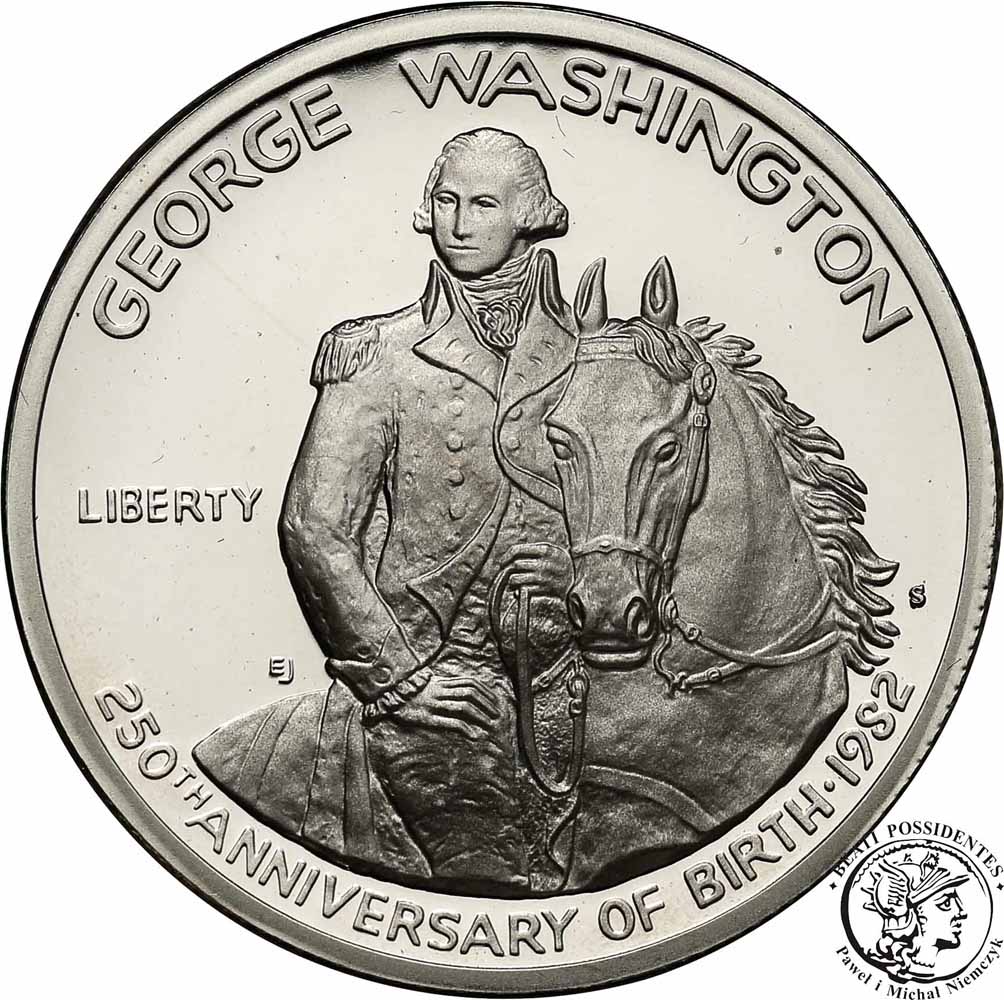 USA 1/2 $ Dolara 1982 Washington George st.L