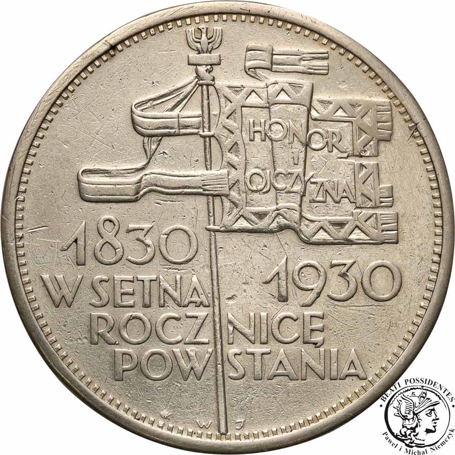 5 złotych 1930 Sztandar st. 3-