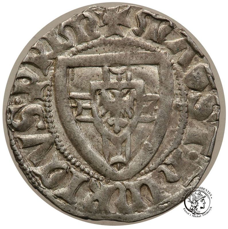 Zakon Krzyżacki Henryk v. Plauen 1410-13 szeląg s2