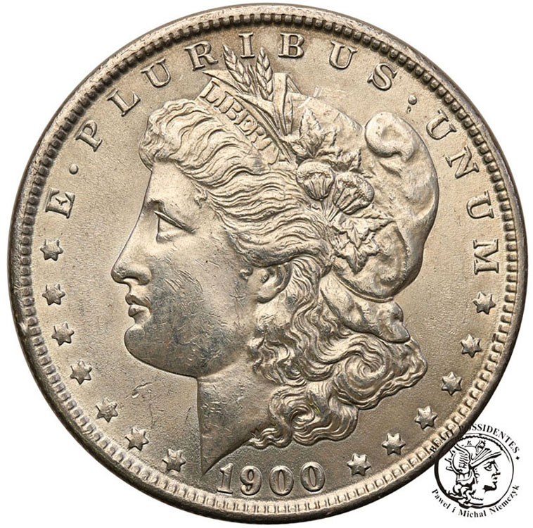 USA 1 dolar 1900 O New Orleans st.2