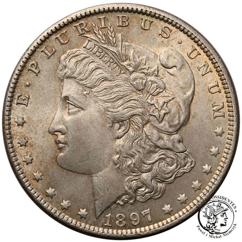 USA 1 dolar 1897 Philadelphia st.1-