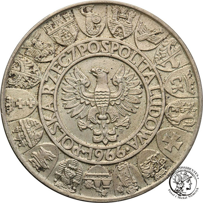 100 złotych 1966 Millenium st.1-