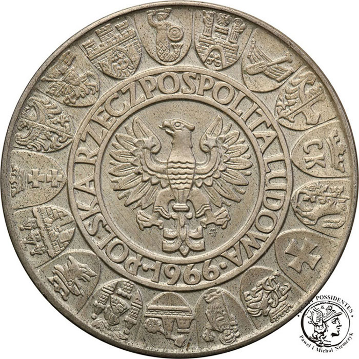 100 złotych 1966 Millenium st.1