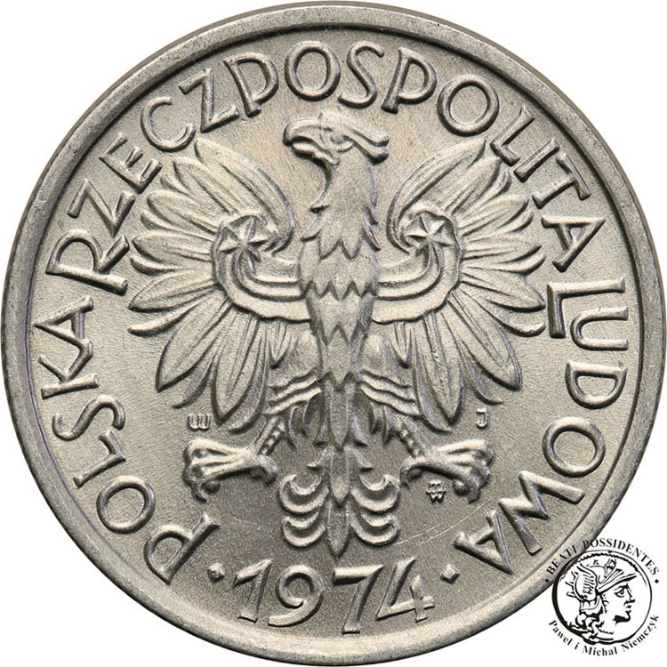 Polska PRL 2 złote 1974 st.1