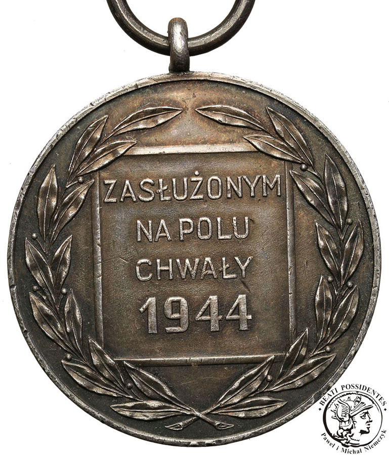 Polska medal zasłużonym na polu chwały SREBRO st.2