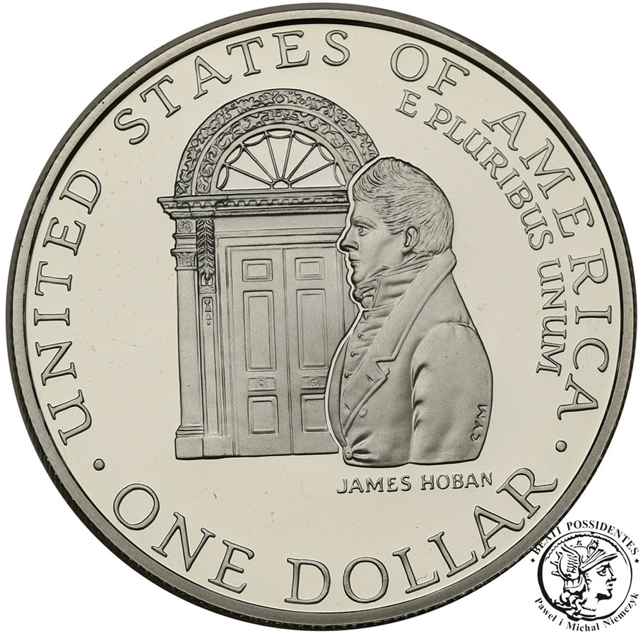 USA 1 dolar 1992 Biały Dom st.L