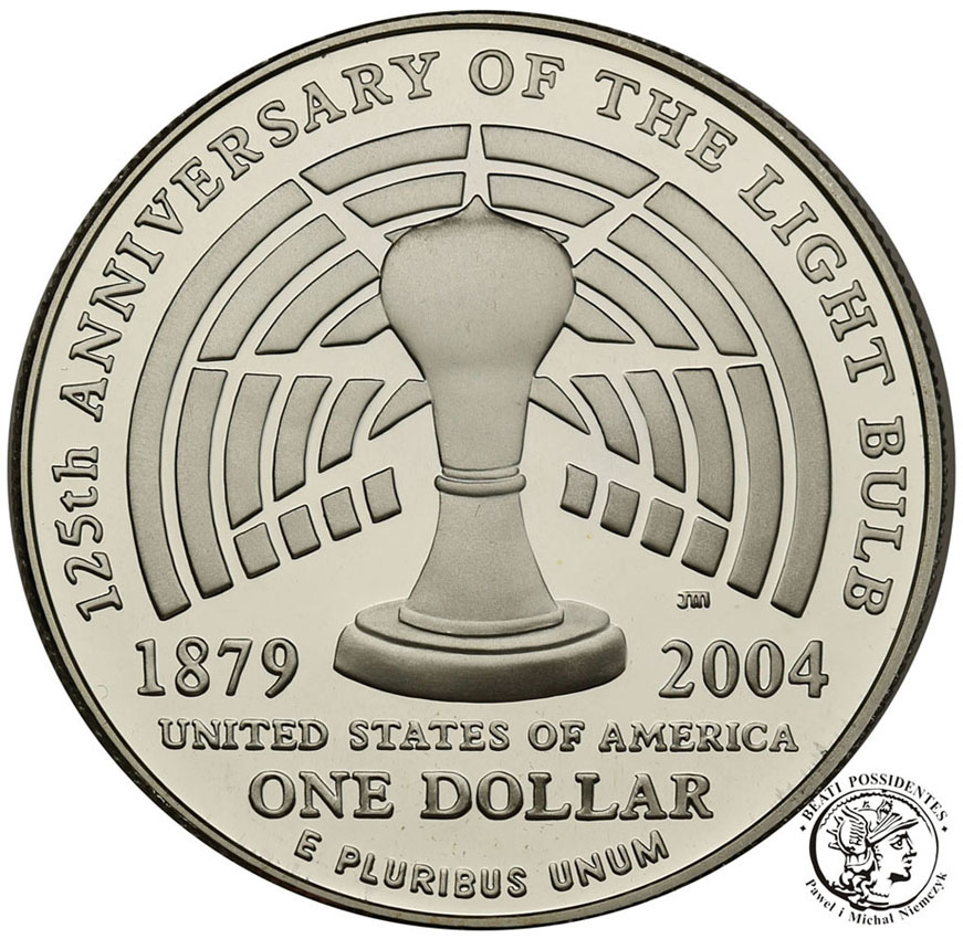 USA 1 dolar 2004 Edison st.L
