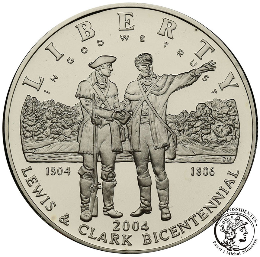 USA 1 dolar 2004 Lewis & Clark st.L