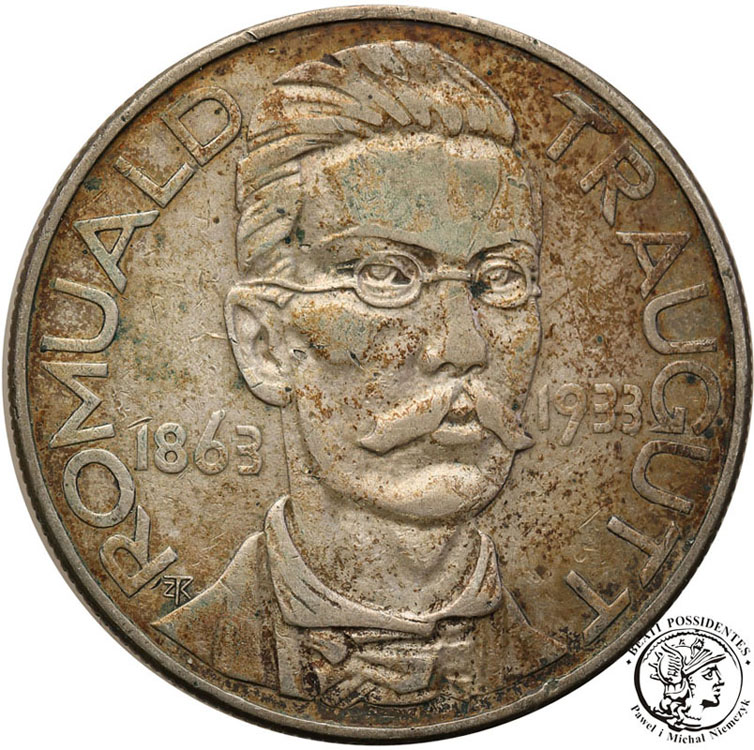 10 złotych 1933 Traugutt st.3+
